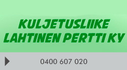 Kuljetus Pertti Lahtinen Ky logo